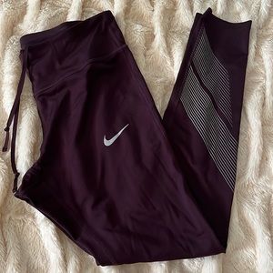 Purple Nike leggings